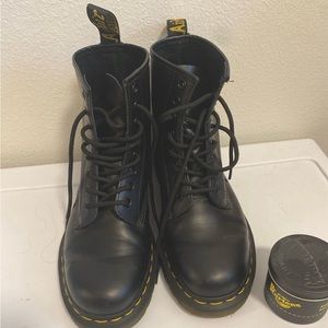 Black Dr. Martens Boots size 8.5 women’s